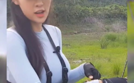 钓鱼小姐姐点烟,钓鱼小姐姐的浪漫瞬间