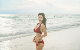 越南比基尼小姐姐,阳光沙滩上的时尚风景线